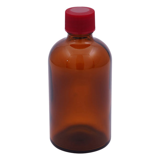 細口規格瓶　褐色　100mL　100本入　LT-100 1箱(100本入)