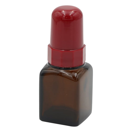 スポイド瓶（角型ガラス製）S-60　褐色　60mL 1本