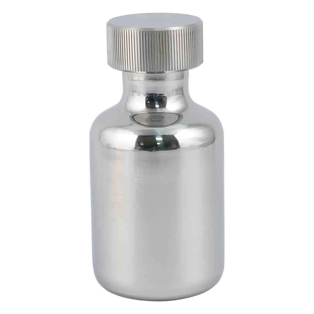 酸洗浄処理済ステンボトル　0.2L　PS-6 1個