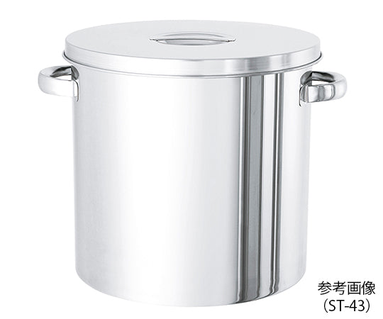 フタ付きステンレス大型タンク　80L　ST-47 1個