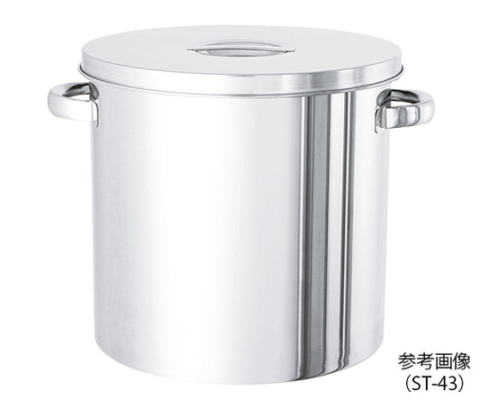 뚜껑이 있는 스테인리스 대형 탱크 80L ST-47 1개