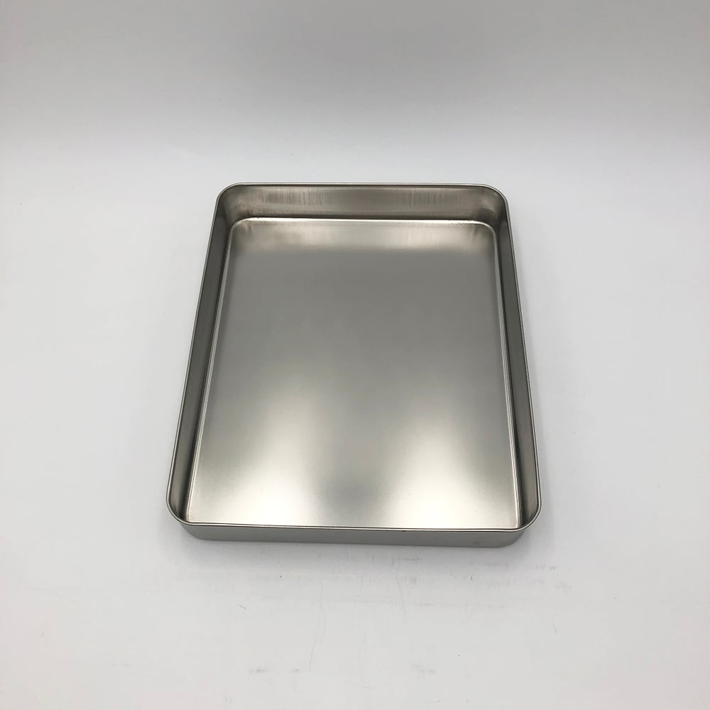 ステン蓋付バット　（300×240×41mm）　No.4 1個