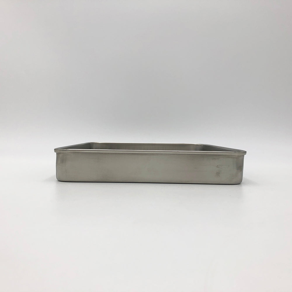 ステン蓋付バット　（300×240×41mm）　No.4 1個