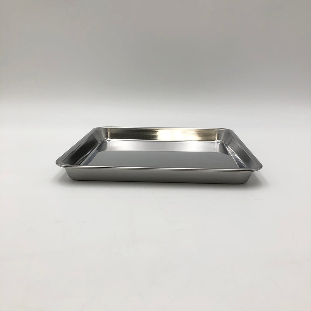 ステン正方皿　240×240×22mm　K‐0 1枚