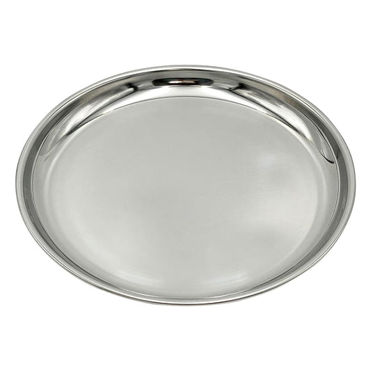 스테인리스 둥근 접시 (φ209×18mm) R-4 1개