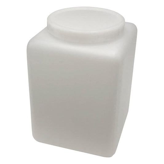 High-Rute Square Bottle (PE) 4L 4000 1pc/box