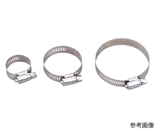 ラボラン® ステンレスホースバンド 幅8mm 1袋（11個入）　MS-08 1袋(11個入)