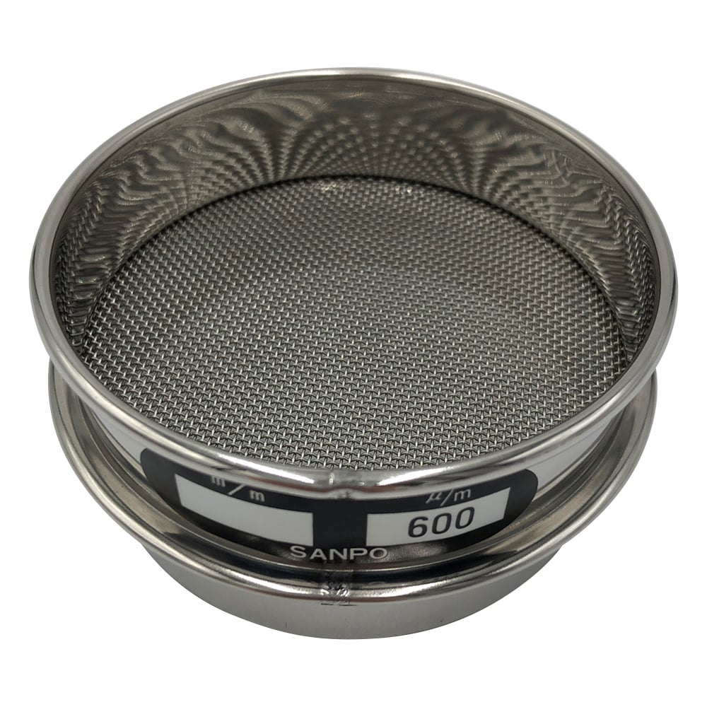 Stainless steel sieve φ75×20mm 600μm 1 piece