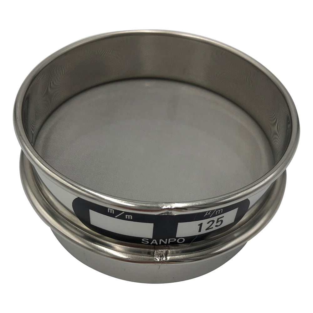 Stainless steel sieve φ75×20mm 125μm 1 piece
