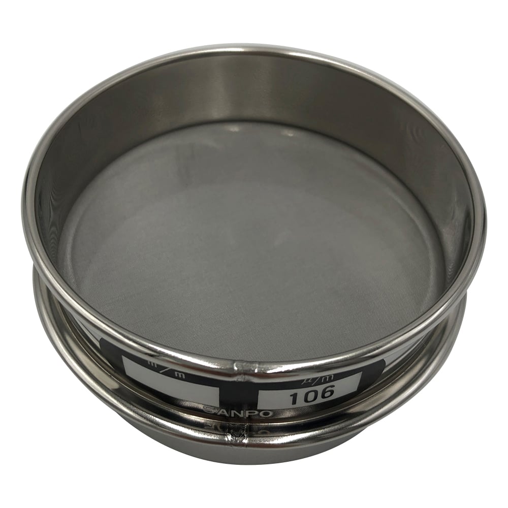 Stainless steel sieve φ75×20mm 106μm 1 piece