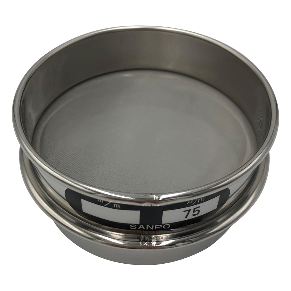 Stainless steel sieve φ75×20mm 75μm 1 piece