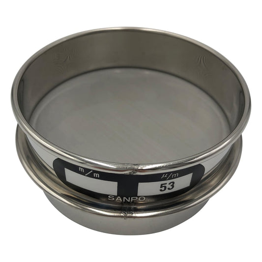 Stainless steel sieve φ75×20mm 53μm 1 piece
