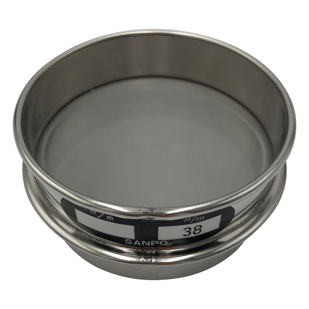 Stainless steel sieve φ75×20mm 38μm 1 piece