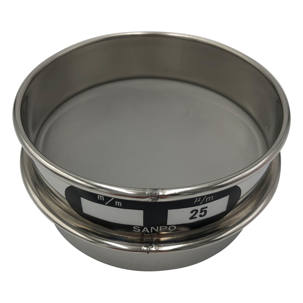 Stainless steel sieve φ75×20mm 25μm 1 piece