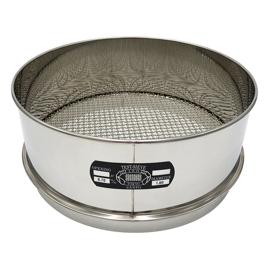 ステンレスふるい　φ300×100mm　6.7mm 1個