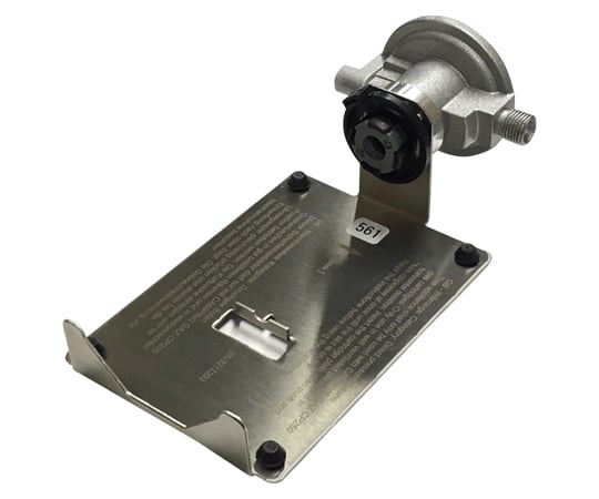 Electronic ignition Bunsen burner with commercially available gas cartridge adapter CP250 1 piece