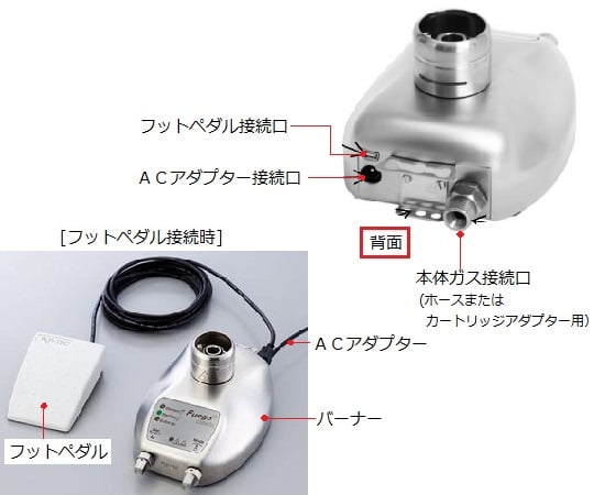 ［受注停止］電子着火式ブンゼンバーナー　フェーゴSCSベーシック 1台