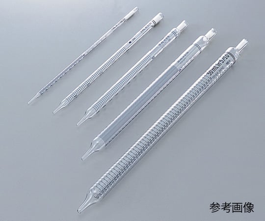 Disposable borosilicate glass pipette, short length (with cotton plug, sterilized), 50mL, 0.5mL graduations, 1 box (25 pieces x 2 boxes) 13-678-36E 1 box (25 pieces x 2 boxes)
