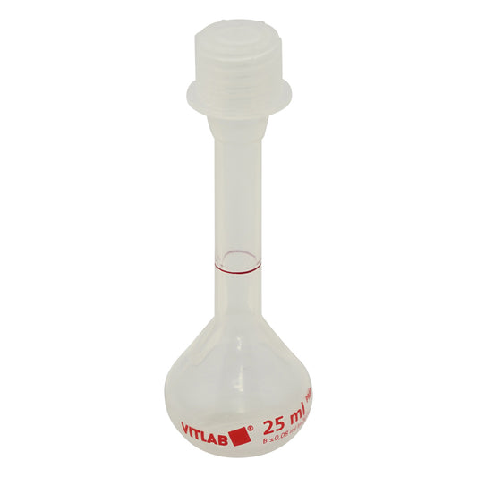 EM 유로 PMP 여성 플라스크 (캡 포함) 투명 25mL 671895 1개