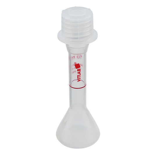 EM 유로 PMP 여성 플라스크 (캡 포함) 투명 10mL 677895 1개