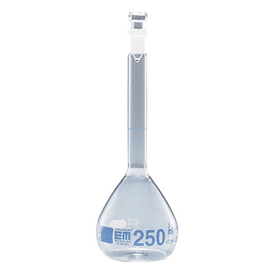 EM 유로 공전 부착 메스 플라스크 250mL 2820286 1개