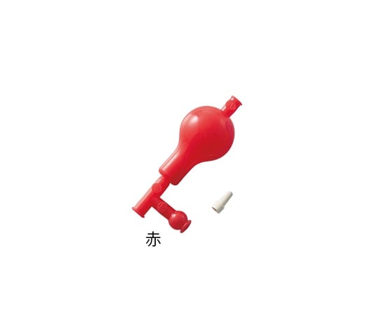 Silicone Color Safety Dropper 50mL Red 1pc