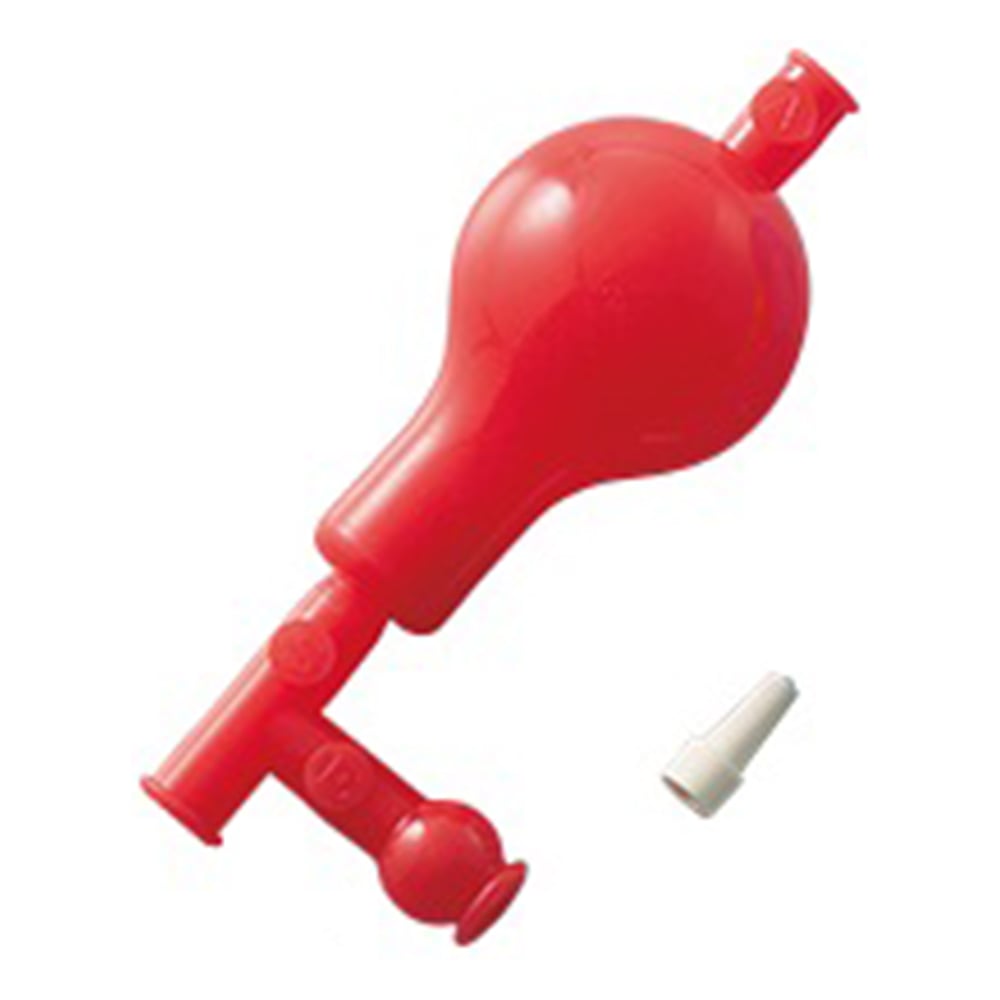 Silicone Color Safety Dropper 50mL Red 1pc