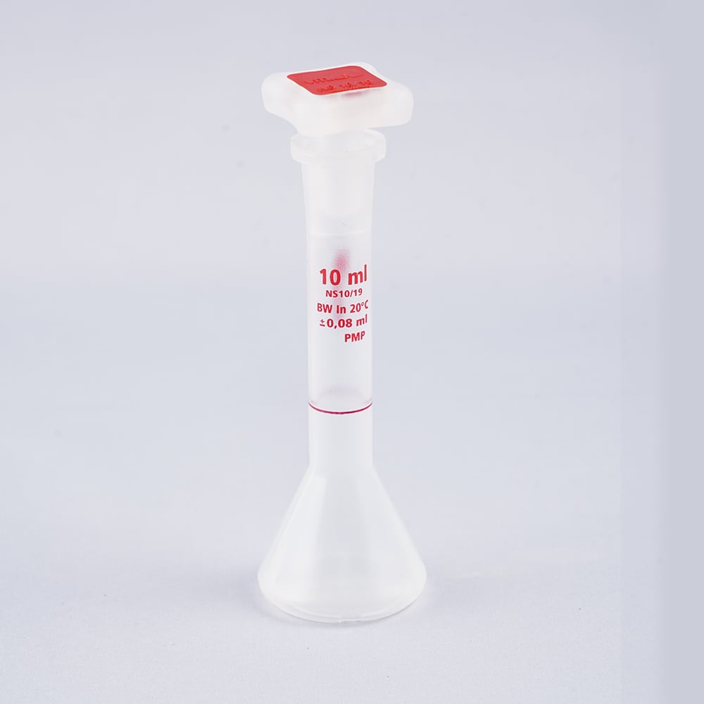 EM 유로 PMP 여성 플라스크 (PP 마개 포함) 10mL 67795 1개