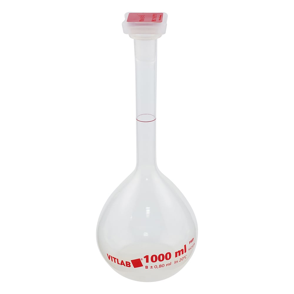 EM 유로 PMP 여성 플라스크 (PP 마개 포함) 1000mL 67695 1개