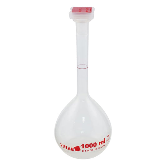 EM 유로 PMP 여성 플라스크 (PP 마개 포함) 1000mL 67695 1개