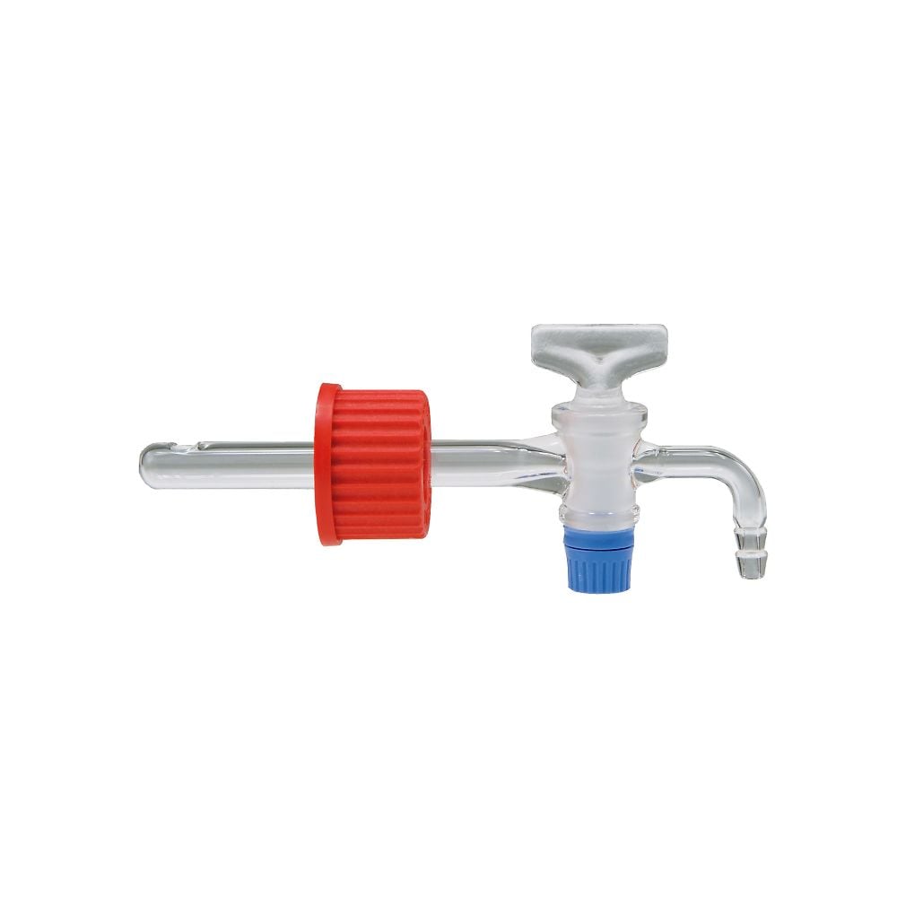 Screw-cap desiccator cock 1 piece