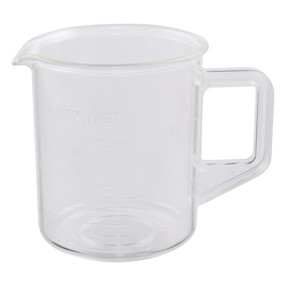 TPX 핸드 비이커 100mL 1개