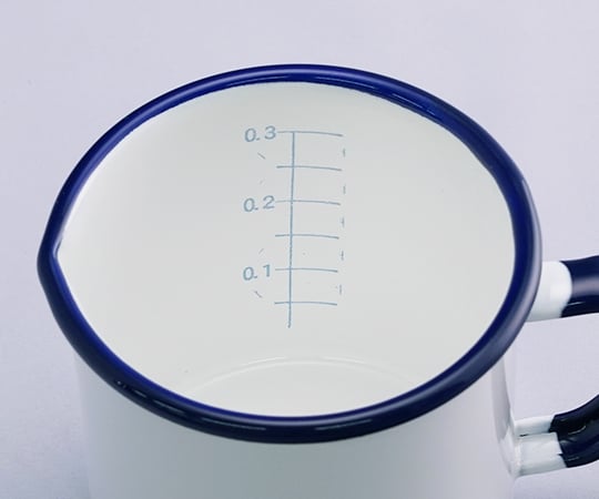 ホーロービーカー　300mL 1個