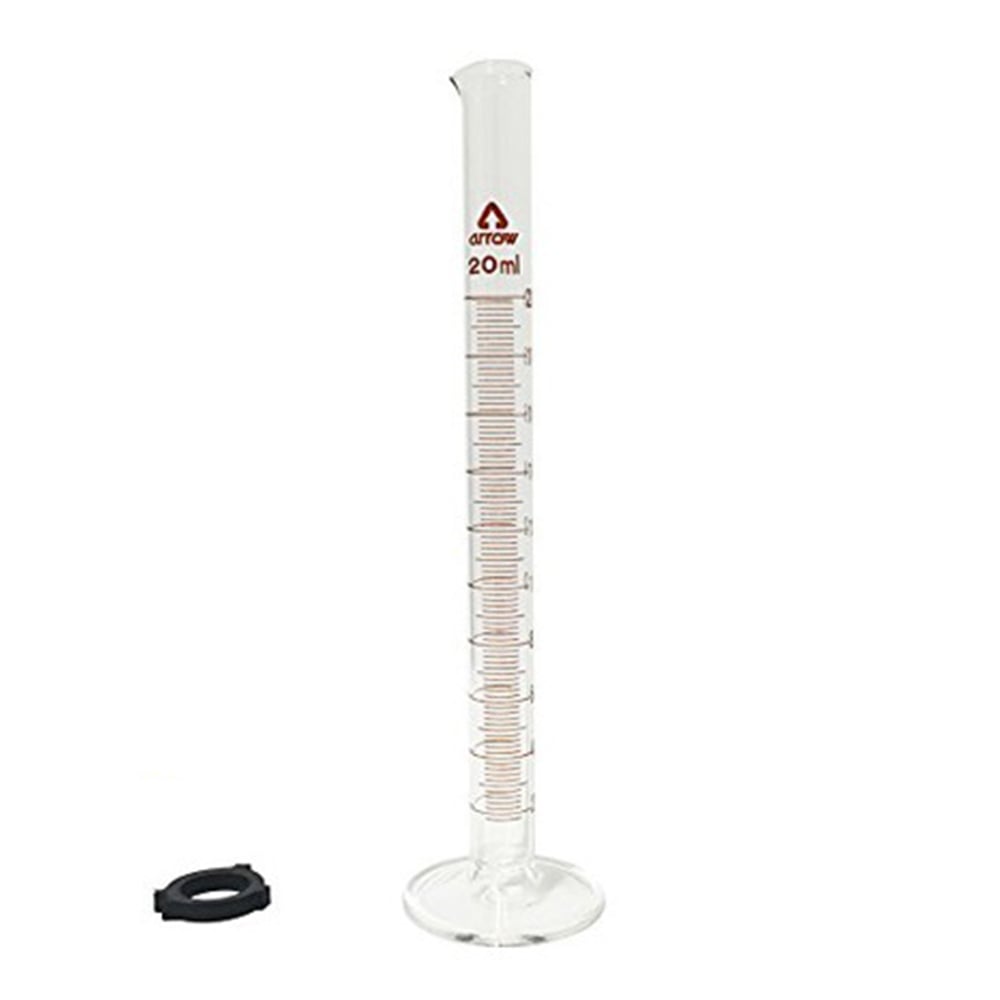 メスシリンダー（硬質ガラス）　20mL 1個