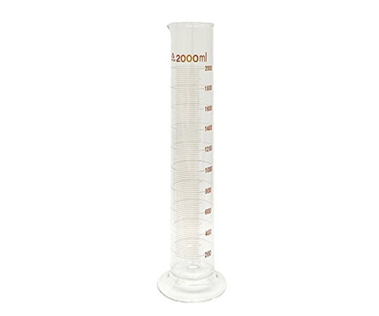 Graduated cylinder (hard glass) 2L x 1