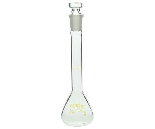 메스 플라스크(전량 플라스크・슈퍼 그레이드) 투명 10mL 020060-10 1개