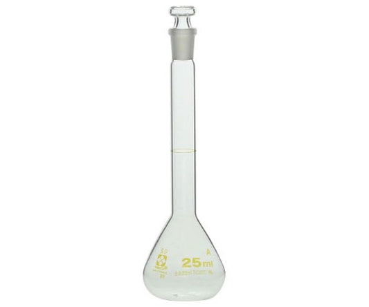 메스 플라스크(전량 플라스크・슈퍼 그레이드) 투명 25mL 020060-25 1개