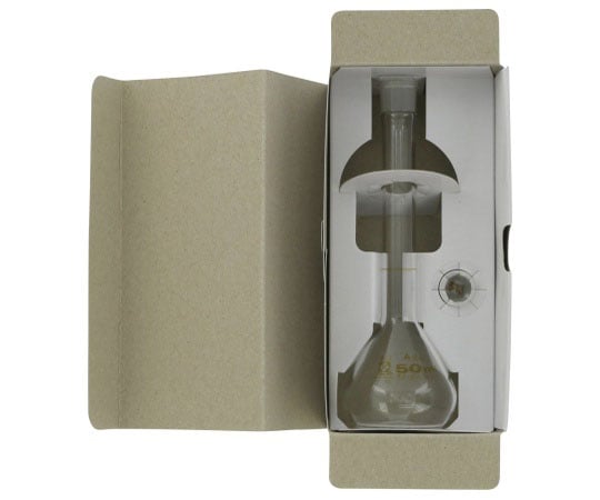 メスフラスコ（全量フラスコ・スーパーグレード）　透明　50mL　020060-50 1個