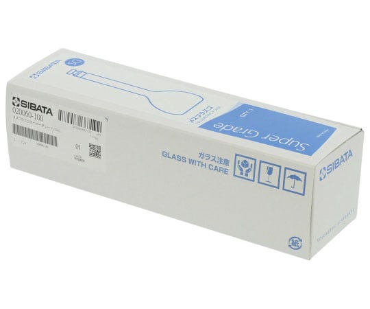 메스 플라스크(전량 플라스크・슈퍼 그레이드) 투명 100mL 020060-100 1개