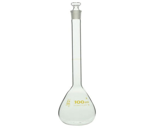 메스 플라스크(전량 플라스크・슈퍼 그레이드) 투명 100mL 020060-100 1개