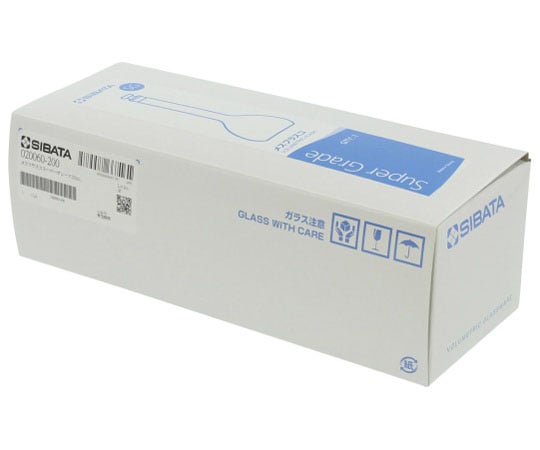 メスフラスコ（全量フラスコ・スーパーグレード）　透明　200mL　020060-200 1個