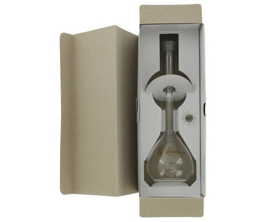 メスフラスコ（全量フラスコ・スーパーグレード）　透明　200mL　020060-200 1個