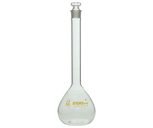 메스 플라스크(전량 플라스크・슈퍼 그레이드) 투명 200mL 020060-200 1개