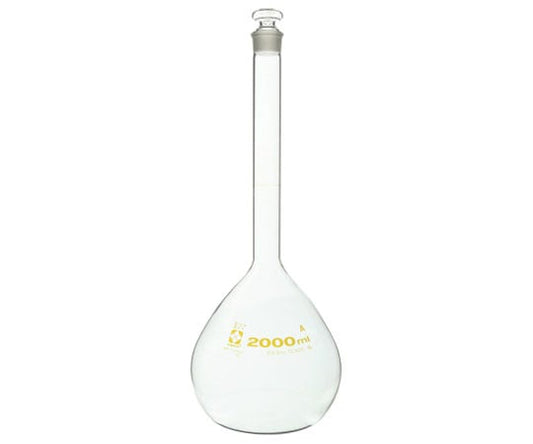 메스 플라스크(전량 플라스크・슈퍼 그레이드) 투명 2000mL 020060-2000 1개