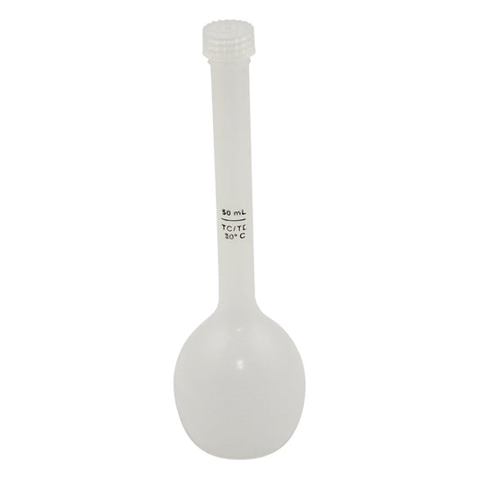 ナルゲンメスフラスコ（PP製） 50mL　4000-0050 1個