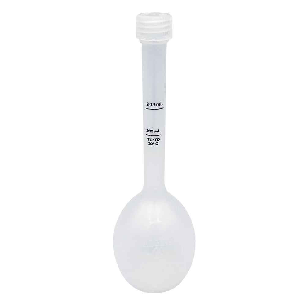 ナルゲンメスフラスコ（PP製） 200mL　4000-0200 1個