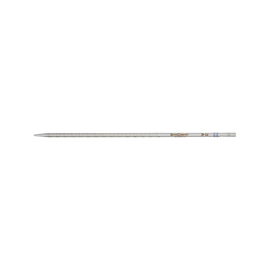 Measuring pipette with graduated tip, super grade, 3mL, 1 piece