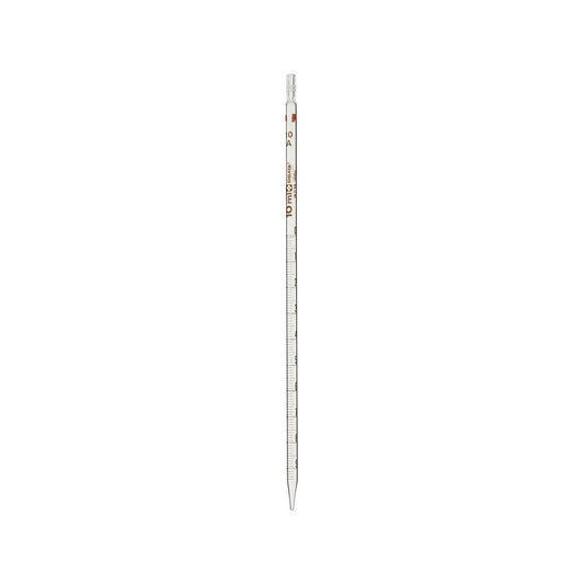 Measuring pipette with graduated tip, super grade, 10mL, 1 piece