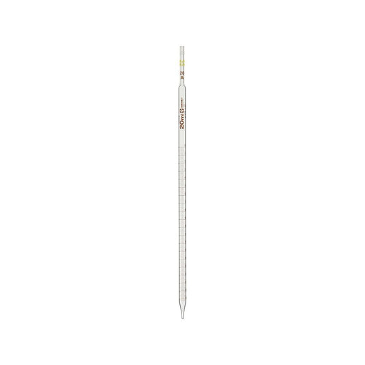 Measuring pipette with graduated tip, super grade, 20mL, 1 piece