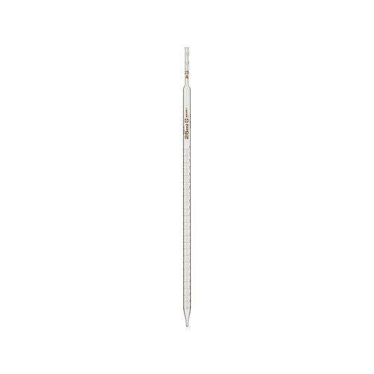Measuring pipette with graduated tip, super grade, 25mL, 1 piece